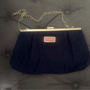 Lily Pultizer navy clutch